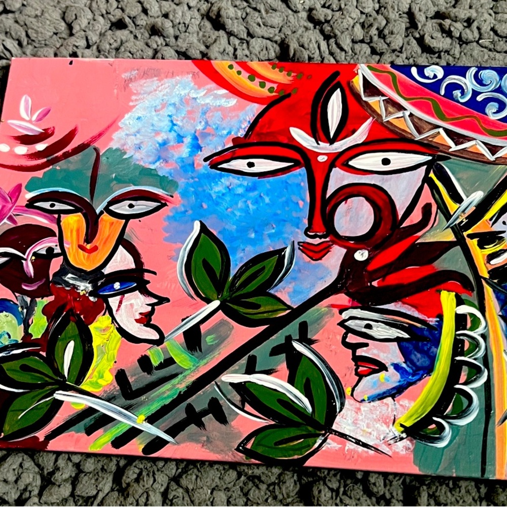 Canvas painting